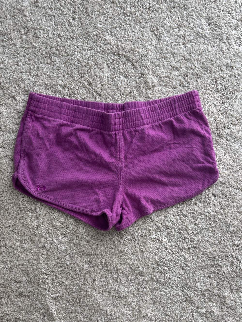 Under Armour purple Athletic Shorts